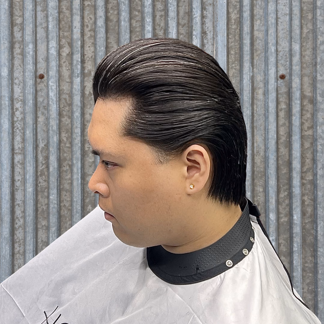 Strzyżenie długich włosów w Horizon Barbershop, realizacja nr 2